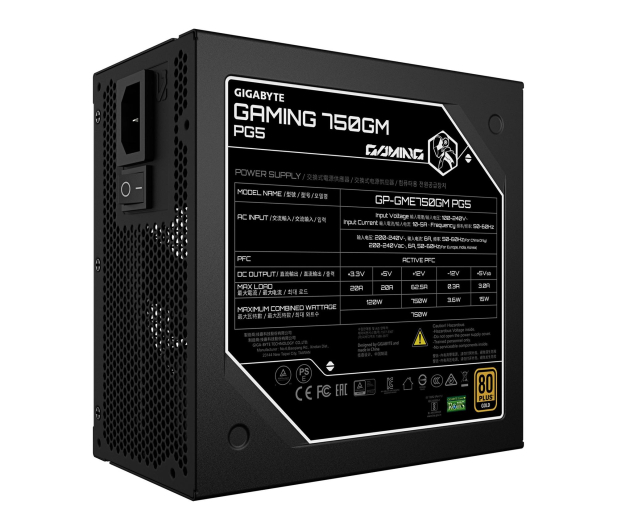 Gigabyte Gaming 750GM PG5 750W 80 Plus Gold - 1608627 - zdjęcie 5